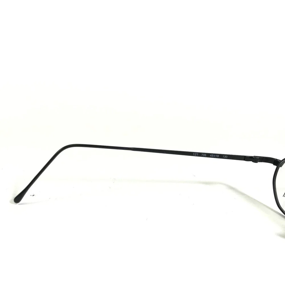 Emporio Armani Eyeglasses Frames 121 706 Black Round Full Wire Rim 45-19-130